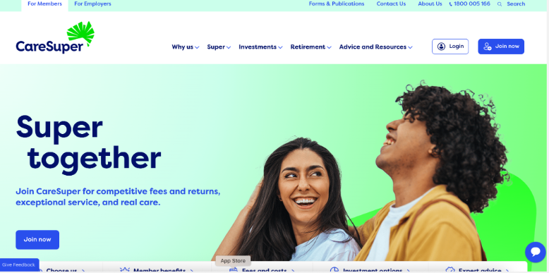 Client: CareSuper

Industry: Financial Services – Superannuation

Technology Stack: